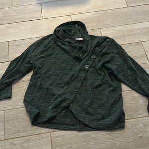 Green long sleeve shirt